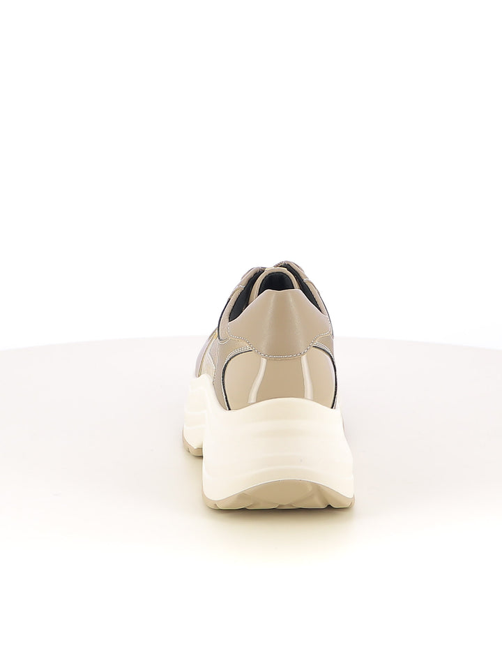 Sneakers stringate donna CARLA KOTE X33-35K beige scuro | Costa Superstore