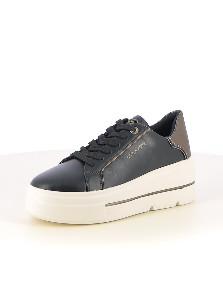 Sneakers stringate donna CARLA KOTE X33-9K nero | Costa Superstore