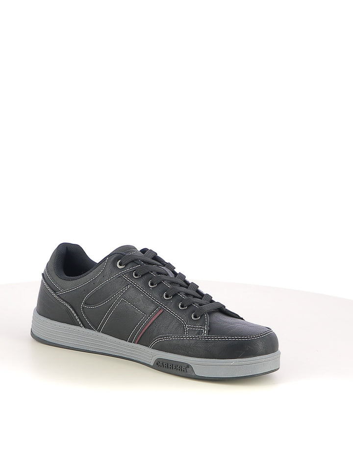Sneakers stringate uomo CARRERA CAM23301 nero | Costa Superstore