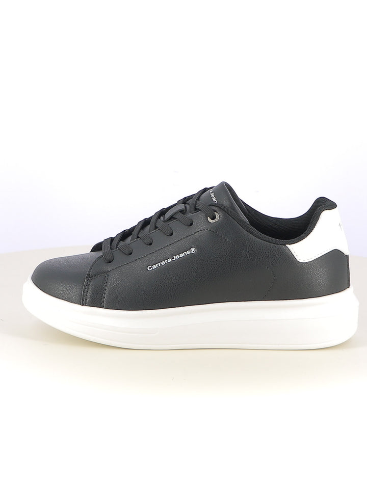 Sneakers stringate uomo CARRERA CAM41100S nero bianco | Costa Superstore