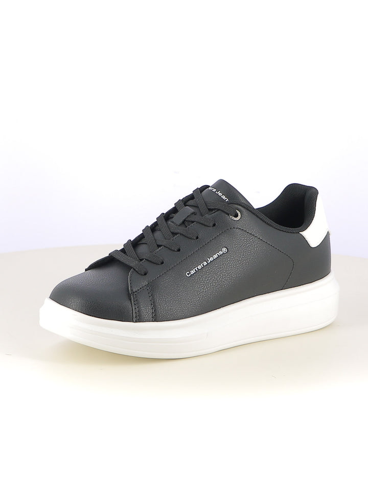 Sneakers stringate uomo CARRERA CAM41100S nero bianco | Costa Superstore