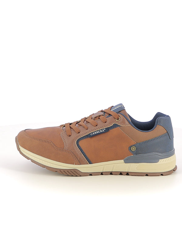 Sneakers stringate uomo CARRERA CAM41204 cuoio | Costa Superstore
