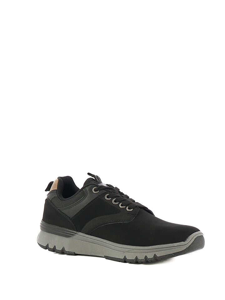 Sneakers stringate uomo COTTON BELT CBM528A06 nero | Costa Superstore