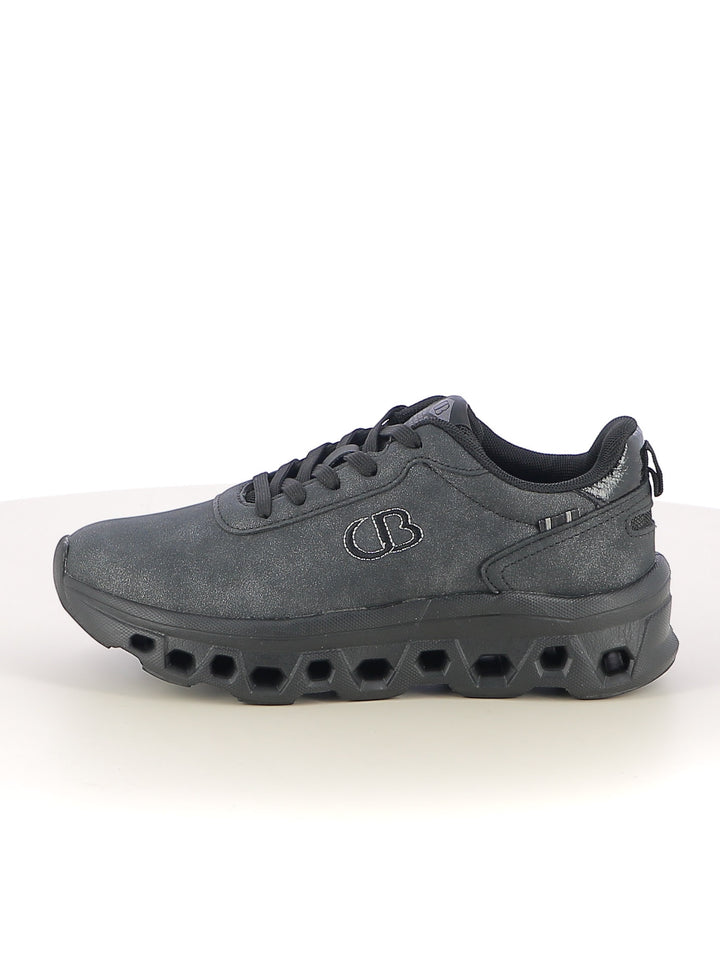 Sneakers stringate donna COTTON BELT CBW525A00 nero | Costa Superstore