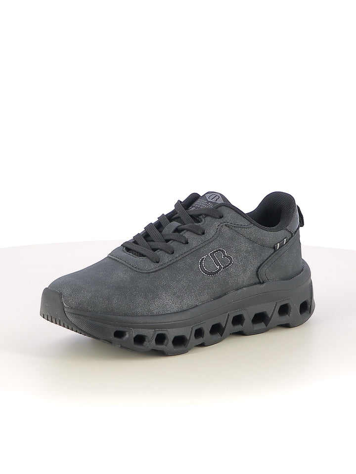 Sneakers stringate donna COTTON BELT CBW525A00 nero | Costa Superstore