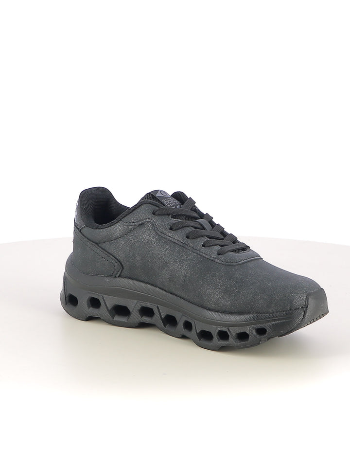 Sneakers stringate donna COTTON BELT CBW525A00 nero | Costa Superstore