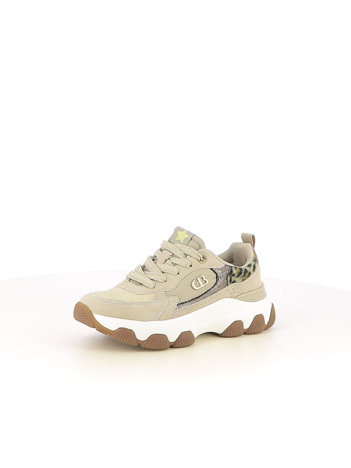 Sneakers stringate donna COTTON BELT CBW525A10 beige chiaro | Costa Superstore