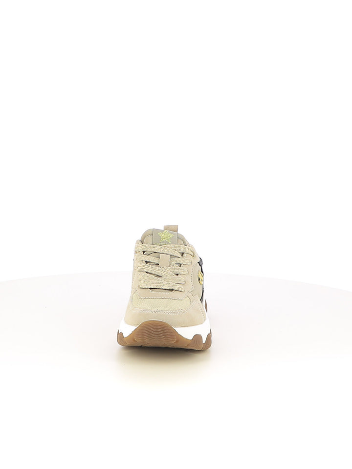 Sneakers stringate donna COTTON BELT CBW525A10 beige chiaro | Costa Superstore