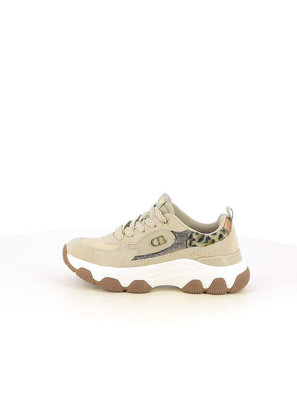 Sneakers stringate donna COTTON BELT CBW525A10 beige chiaro | Costa Superstore