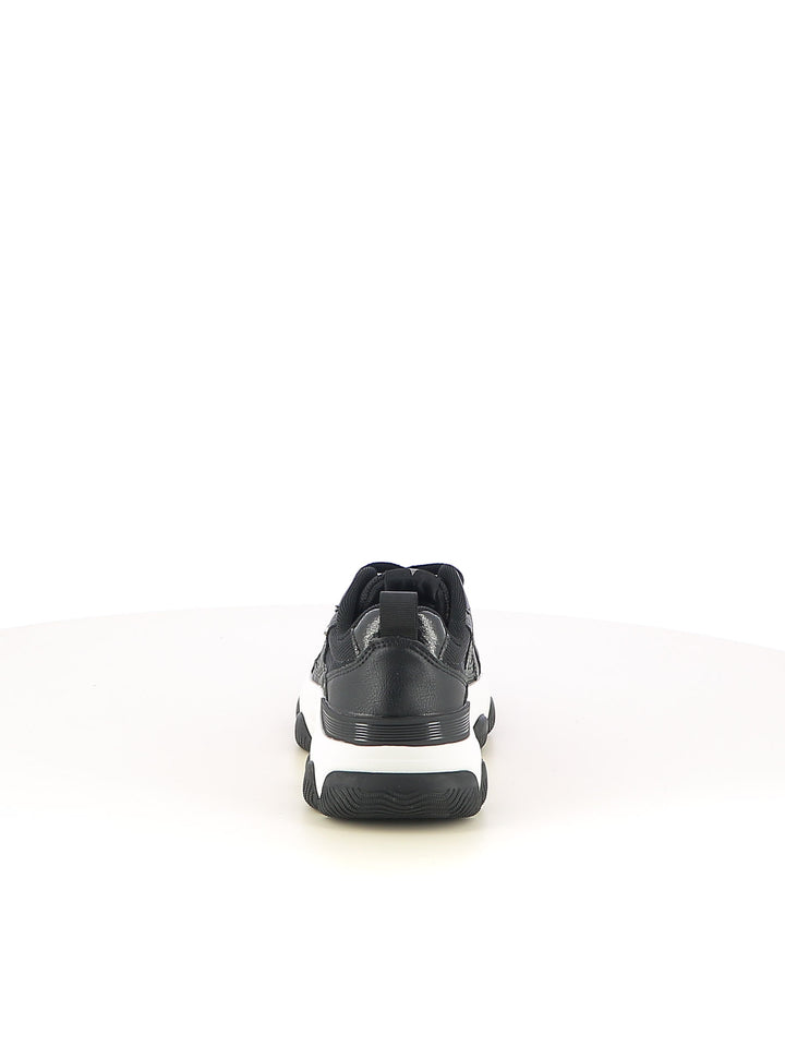 Sneakers stringate donna COTTON BELT CBW525A11 nero | Costa Superstore
