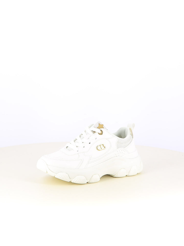 Sneakers stringate donna COTTON BELT CBW525A11 bianco | Costa Superstore