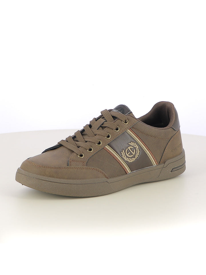 Sneakers stringate uomo ENRICO COVERI CONTEMPORARY EJM526D21 cuoio | Costa Superstore