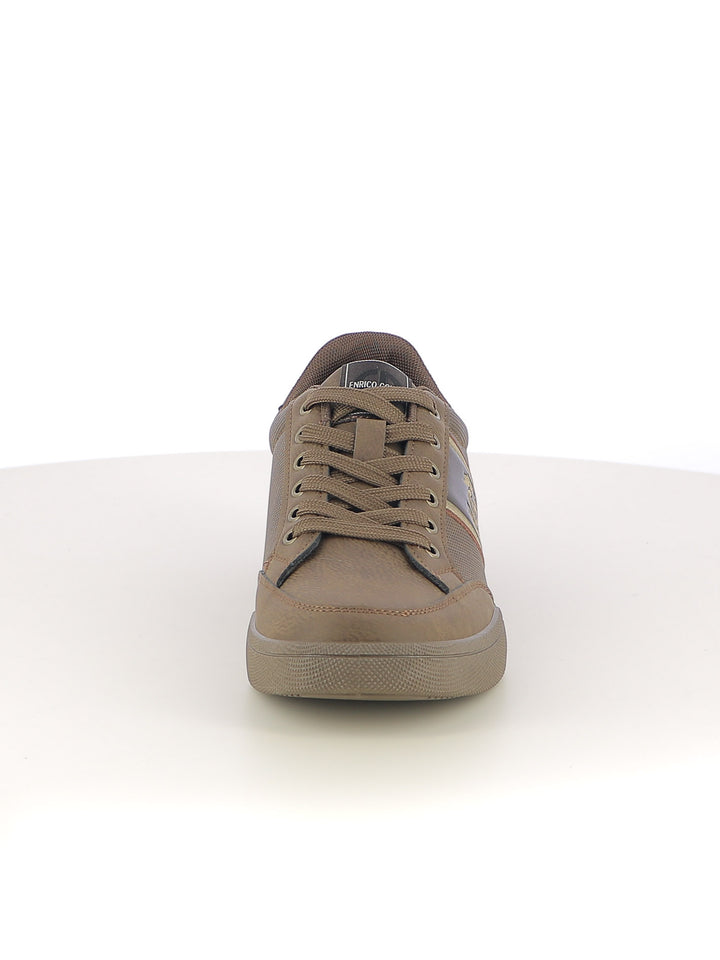 Sneakers stringate uomo ENRICO COVERI CONTEMPORARY EJM526D21 cuoio | Costa Superstore