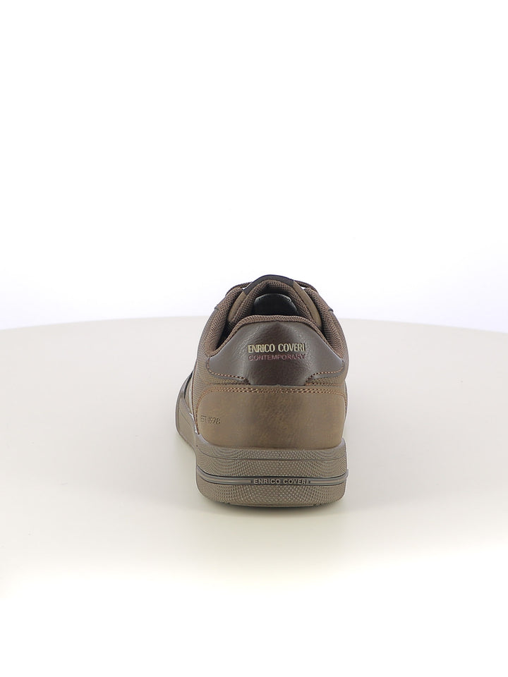 Sneakers stringate uomo ENRICO COVERI CONTEMPORARY EJM526D21 cuoio | Costa Superstore