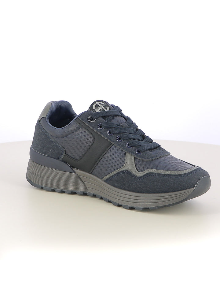 Sneakers stringate uomo ENRICO COVERI CONTEMPORARY EJM526D38 blu | Costa Superstore