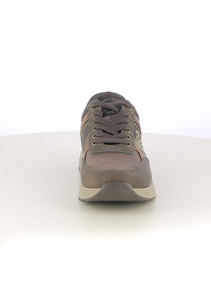 Sneakers stringate uomo ENRICO COVERI CONTEMPORARY EJM526D39 marrone | Costa Superstore