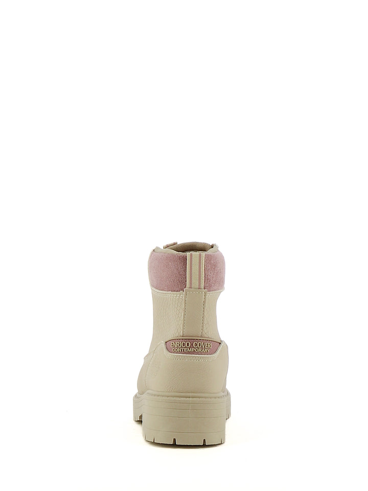 Anfibi donna ENRICO COVERI CONTEMPORARY EJW526D05 grigio chiaro | Costa Superstore