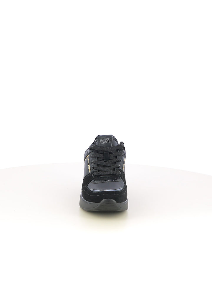 Sneakers stringate donna ENRICO COVERI ECW522B07 nero | Costa Superstore