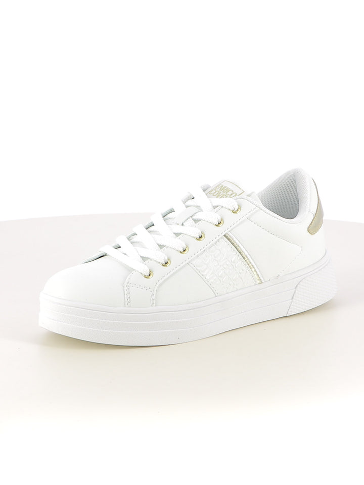 Sneakers stringate donna ENRICO COVERI ECW524B21 bianco | Costa Superstore