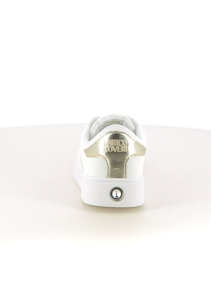 Sneakers stringate donna ENRICO COVERI ECW524B21 bianco | Costa Superstore