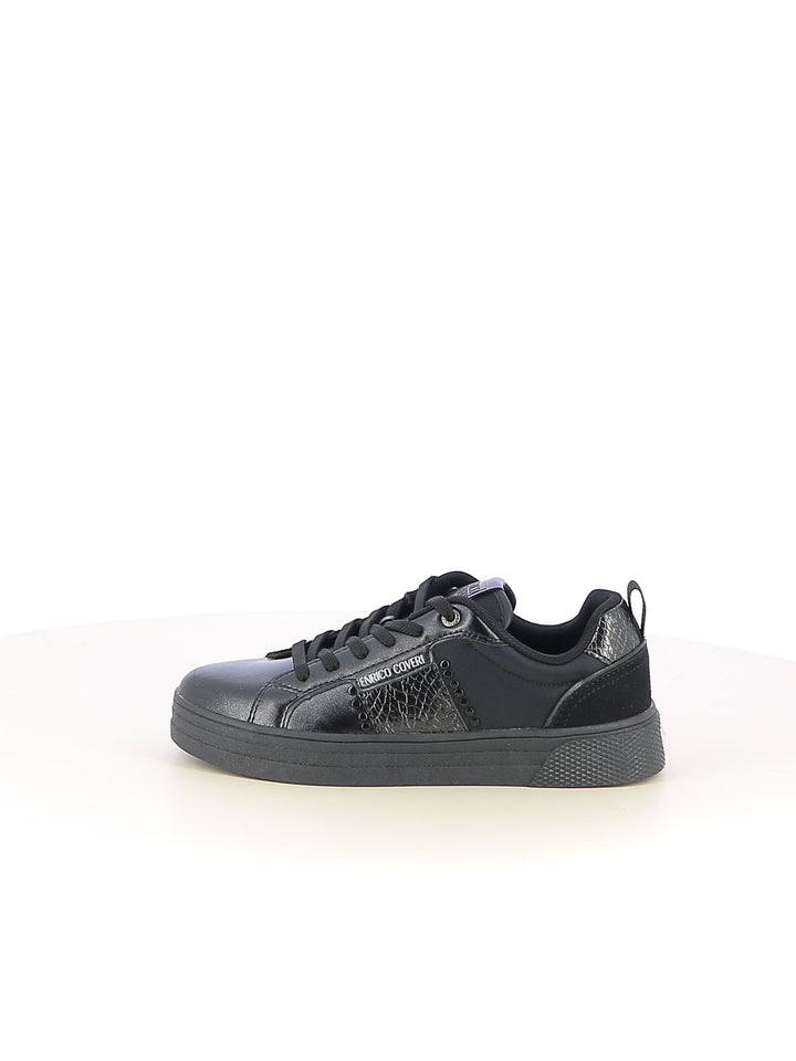 Sneakers stringate donna ENRICO COVERI ECW524B32 nero | Costa Superstore