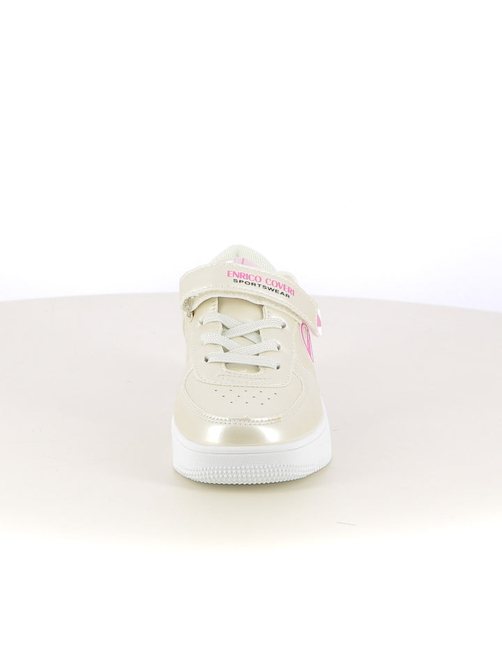 Sneakers con strappi bambina ENRICO COVERI SPORTSWEAR CKG524C01B bianco | Costa Superstore