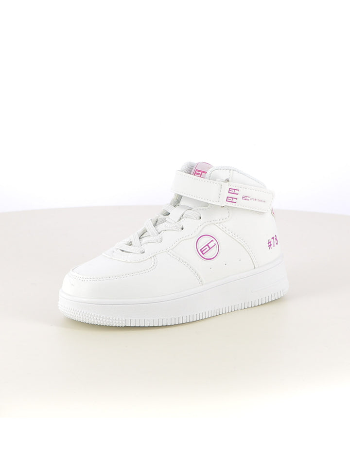 Sneakers con strappi bambina ENRICO COVERI SPORTSWEAR CKG524C04A bianco | Costa Superstore