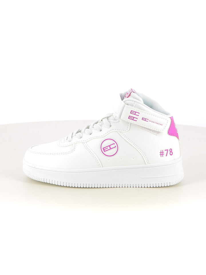 Sneakers con strappi bambina ENRICO COVERI SPORTSWEAR CKG524C04B bianco | Costa Superstore