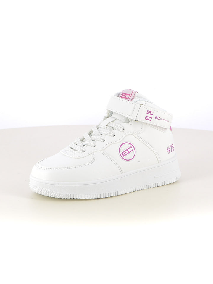 Sneakers con strappi bambina ENRICO COVERI SPORTSWEAR CKG524C04B bianco | Costa Superstore