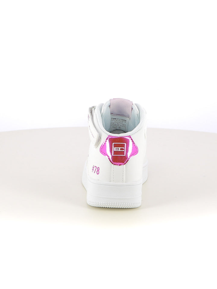 Sneakers con strappi bambina ENRICO COVERI SPORTSWEAR CKG524C04B bianco | Costa Superstore