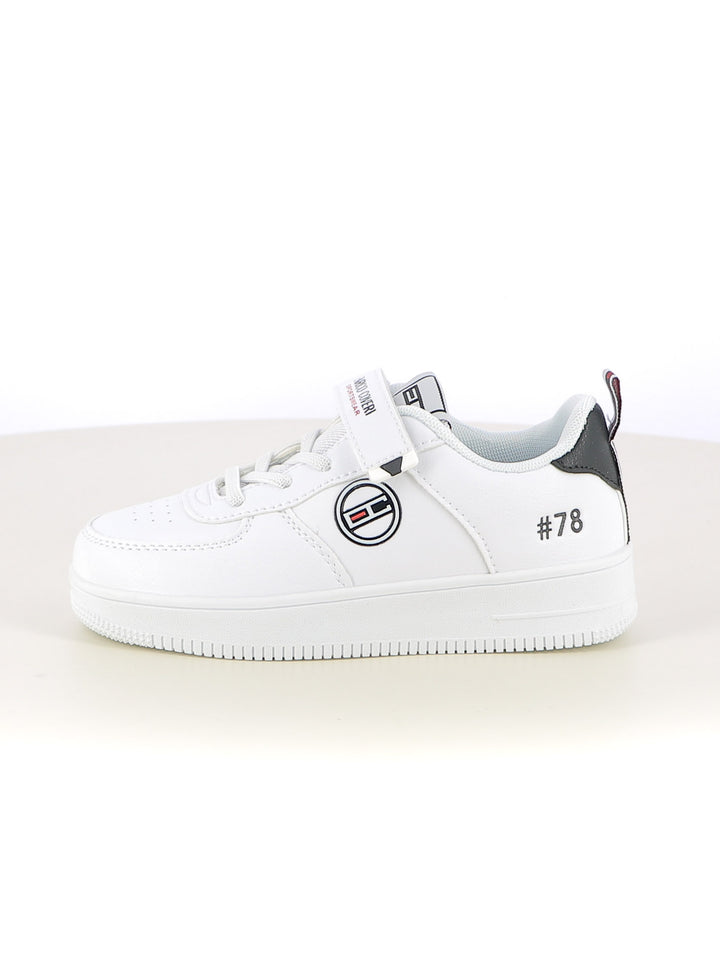 Sneakers con strappi bambino ENRICO COVERI SPORTSWEAR CKS524C01B bianco | Costa Superstore