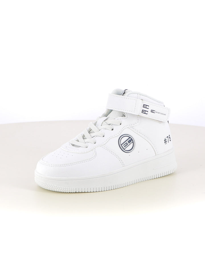 Sneakers con strappi bambino ENRICO COVERI SPORTSWEAR CKS524C04B bianco | Costa Superstore