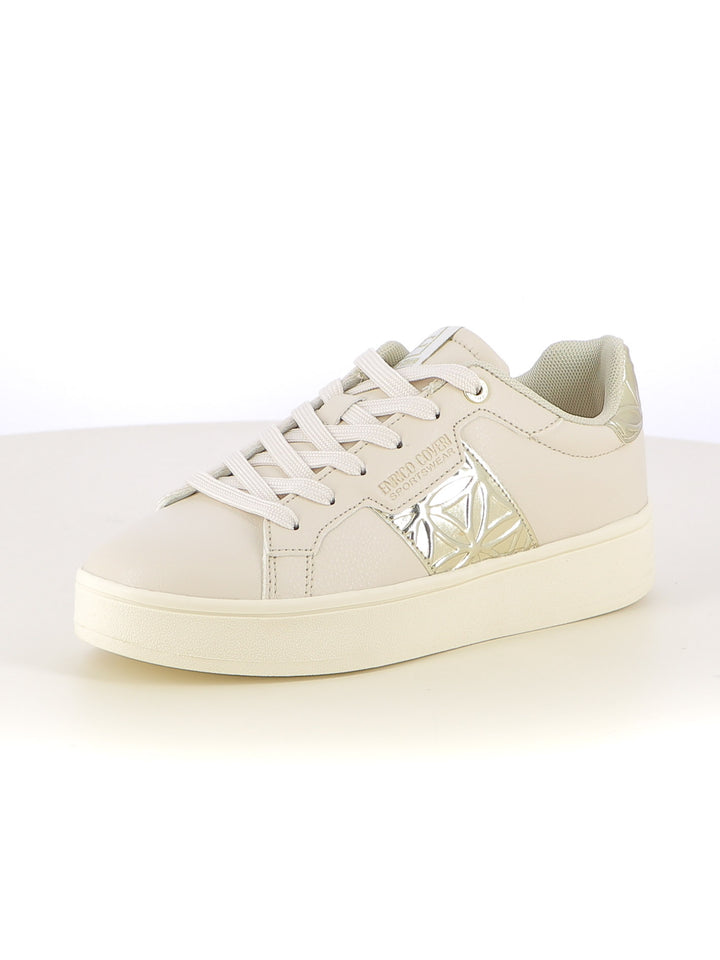 Sneakers stringate donna ENRICO COVERI SPORTSWEAR CSW524C29 beige chiaro | Costa Superstore