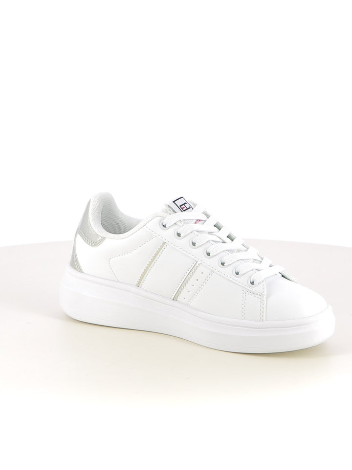 Sneakers stringate donna ENRICO COVERI SPORTSWEAR CSW524C34 argento | Costa Superstore