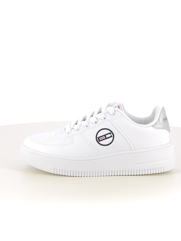 Sneakers stringate donna ENRICO COVERI SPORTSWEAR CSW524C40 argento | Costa Superstore