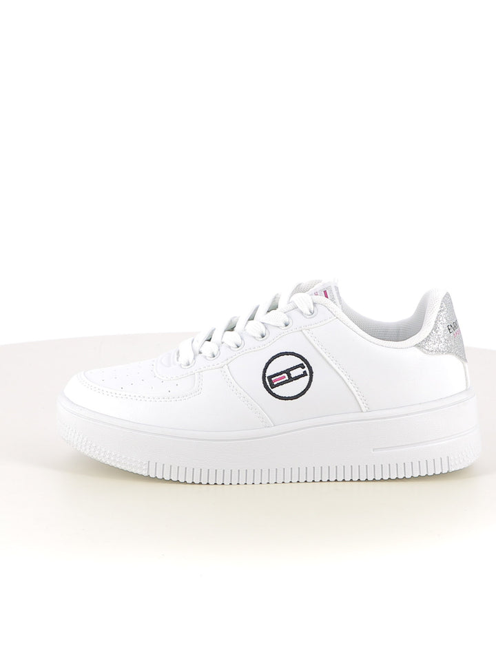 Sneakers stringate donna ENRICO COVERI SPORTSWEAR CSW524C40 argento | Costa Superstore