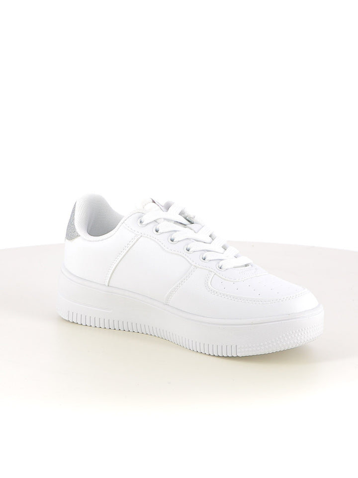 Sneakers stringate donna ENRICO COVERI SPORTSWEAR CSW524C40 argento | Costa Superstore