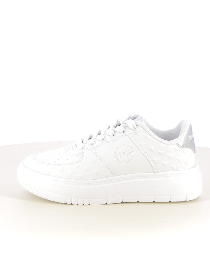 Sneakers stringate donna ENRICO COVERI SPORTSWEAR CSW524C53 bianco | Costa Superstore