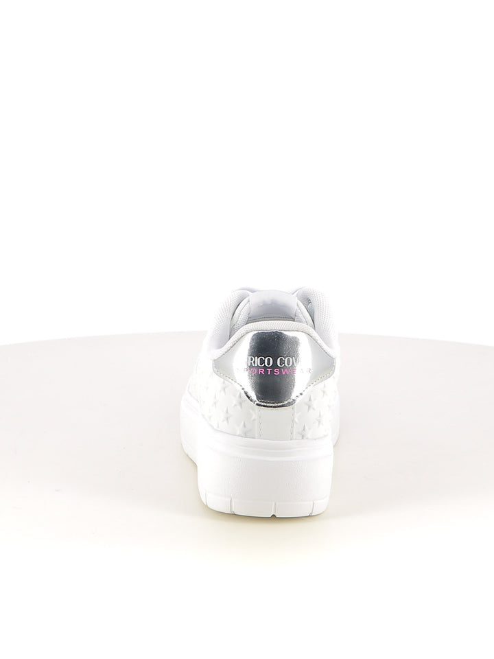 Sneakers stringate donna ENRICO COVERI SPORTSWEAR CSW524C53 bianco | Costa Superstore