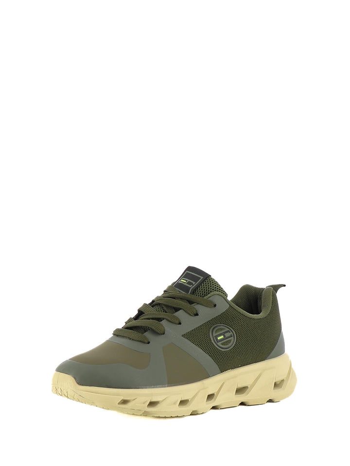 Sneakers stringate uomo ENRICO COVERI SPORTSWEAR ECS526362 verde scuro | Costa Superstore