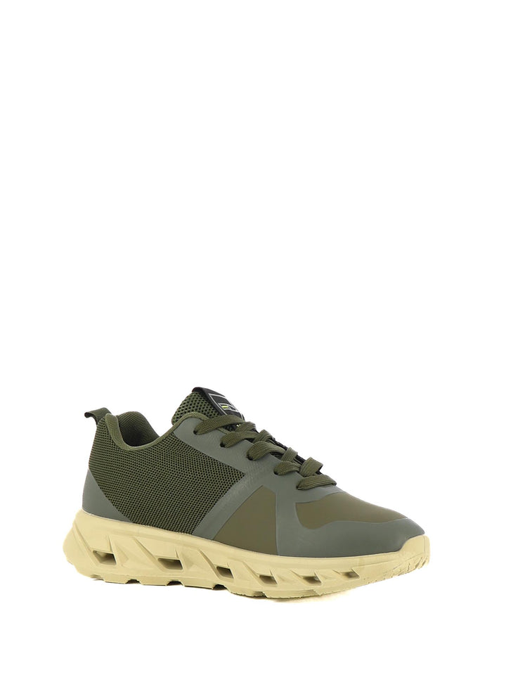 Sneakers stringate uomo ENRICO COVERI SPORTSWEAR ECS526362 verde scuro | Costa Superstore