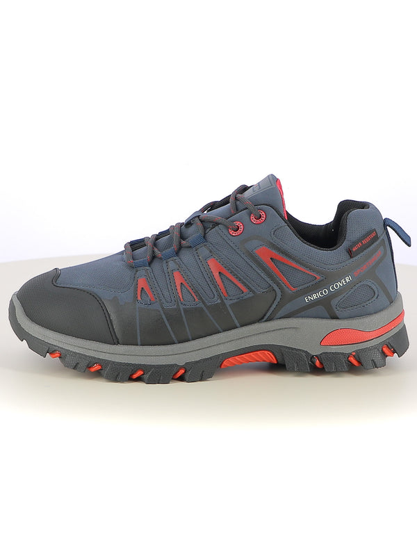 Hiking sneakers uomo ENRICO COVERI SPORTSWEAR ECS526D54 blu | Costa Superstore