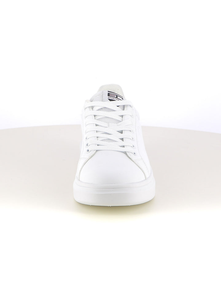 Sneakers stringate uomo ENRICO COVERI SPORTSWEAR ECS528303 bianco blu | Costa Superstore
