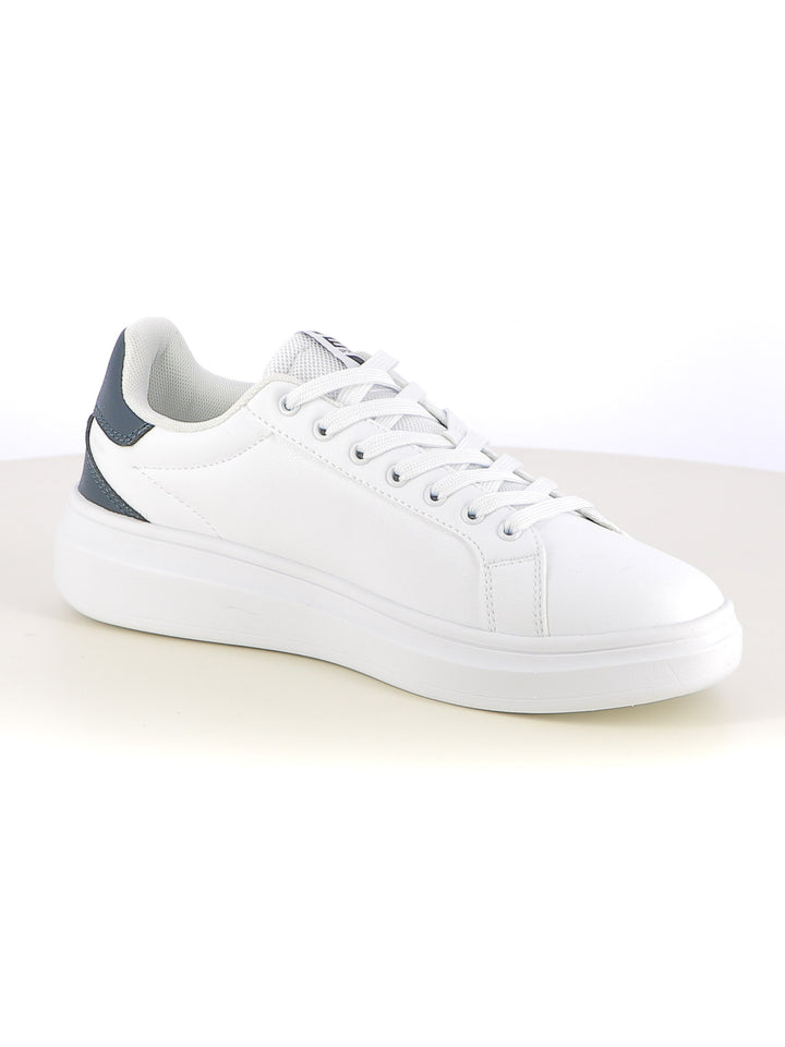 Sneakers stringate uomo ENRICO COVERI SPORTSWEAR ECS528303 bianco blu | Costa Superstore