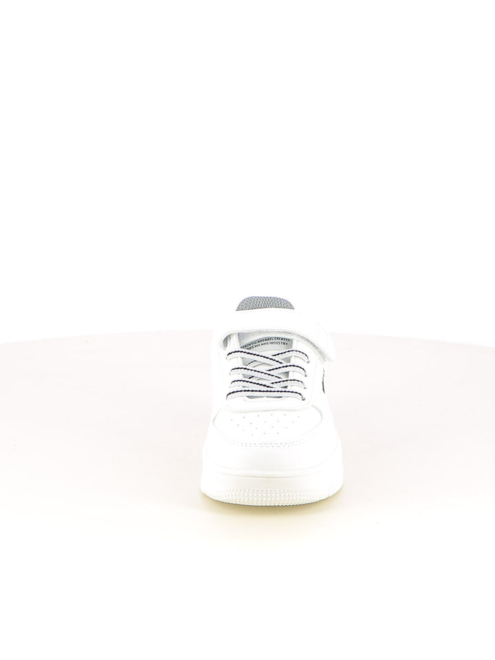 Sneakers con strappi bambino GAS GAK524210 bianco grigio | Costa Superstore