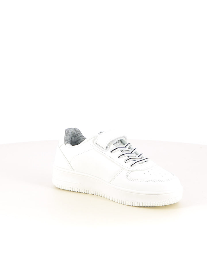 Sneakers con strappi bambino GAS GAK524210 bianco grigio | Costa Superstore