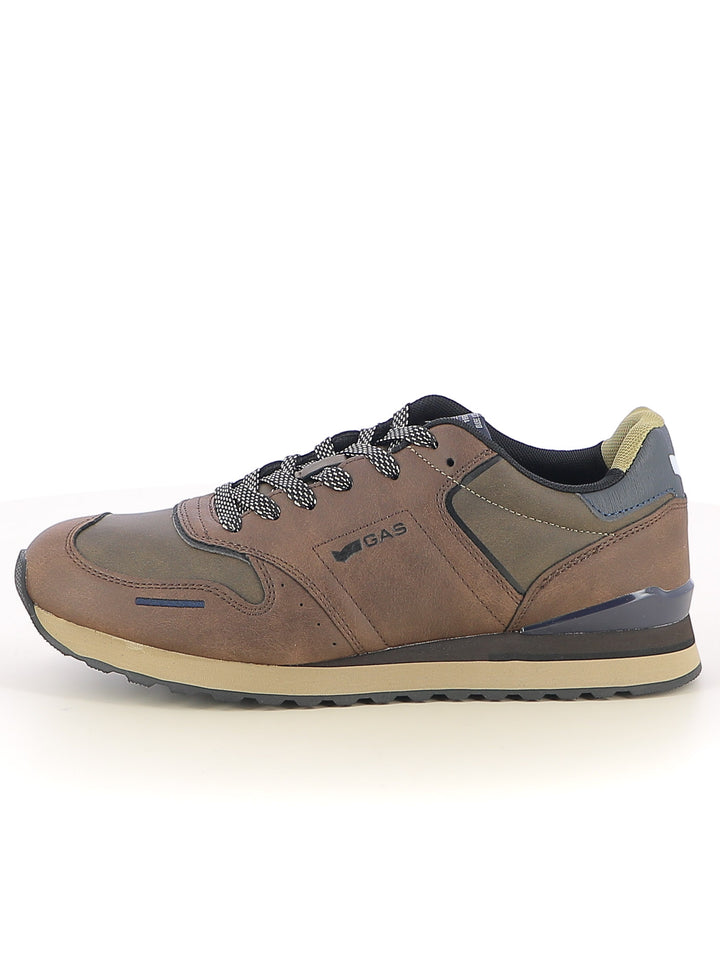 Sneakers stringate uomo GAS GAM523602 marrone | Costa Superstore