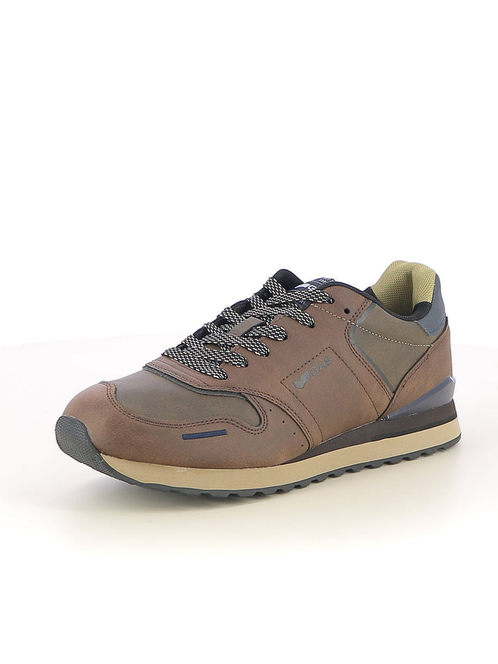 Sneakers stringate uomo GAS GAM523602 marrone | Costa Superstore