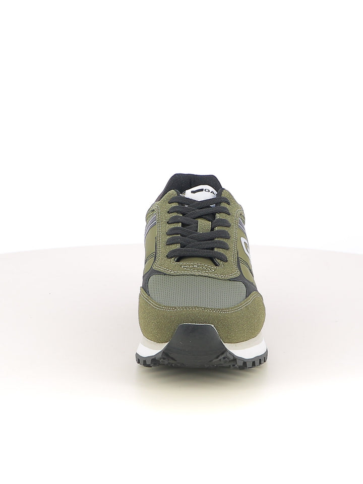 Sneakers stringate uomo GAS GAM523901 verde scuro | Costa Superstore