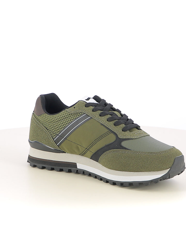 Sneakers stringate uomo GAS GAM523901 verde scuro | Costa Superstore